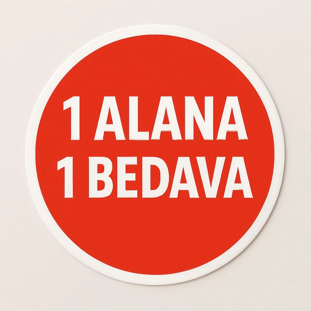 1 alana 1 bedava