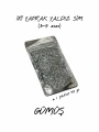 GÜMÜŞ İRİ YAPRAK YALDIZ SİM (3-5 mm) 40 gr