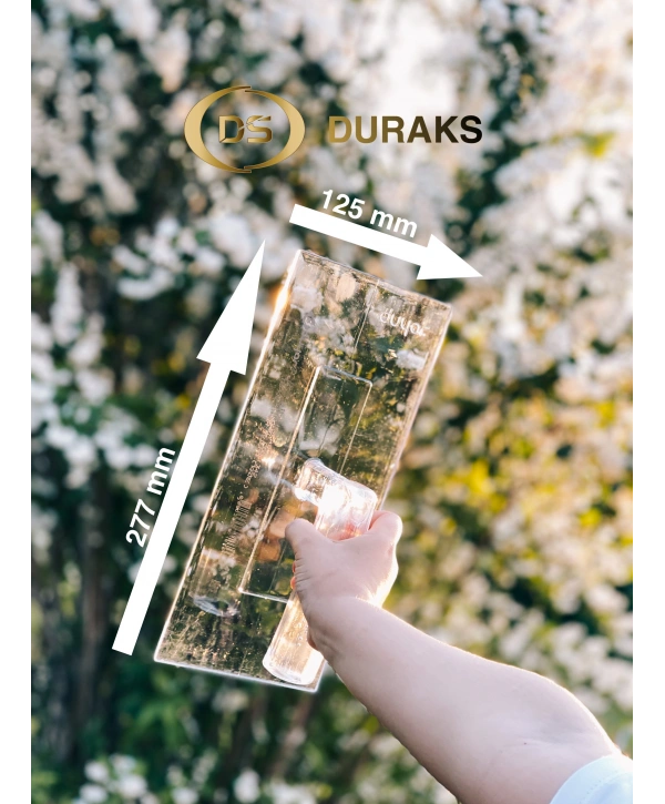 ŞEFFAF MİKA UYGULAMA MALASI (12.5x27.7 cm ölçülerinde)