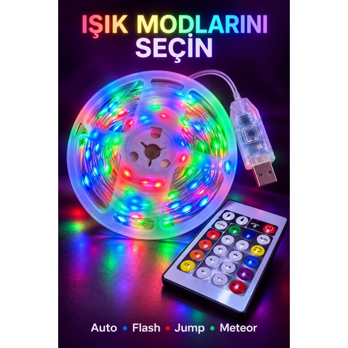 10 Metre Kumandalı Led