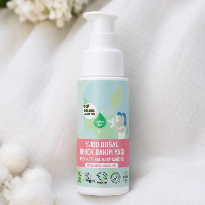 %100 Doğal Bebek Yağı 50 ml