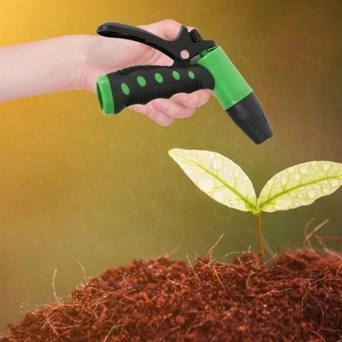 2 Fonksiyonlu 3lü Bahçe Tarla Otomatik Sulama Tabancası Seti Hortum Bağlantısı Aparatı