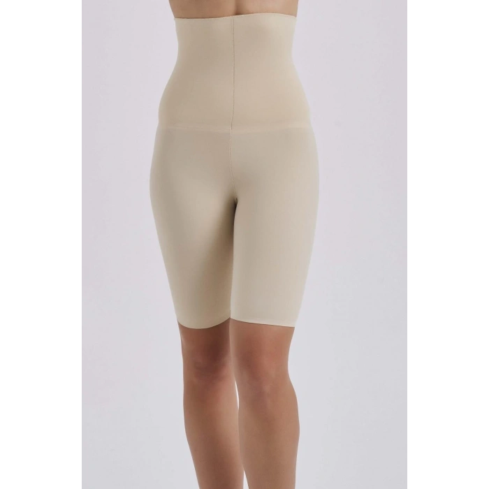 4007 Poliyamid Lazer Kesim Göbek Toparlayıcı Short