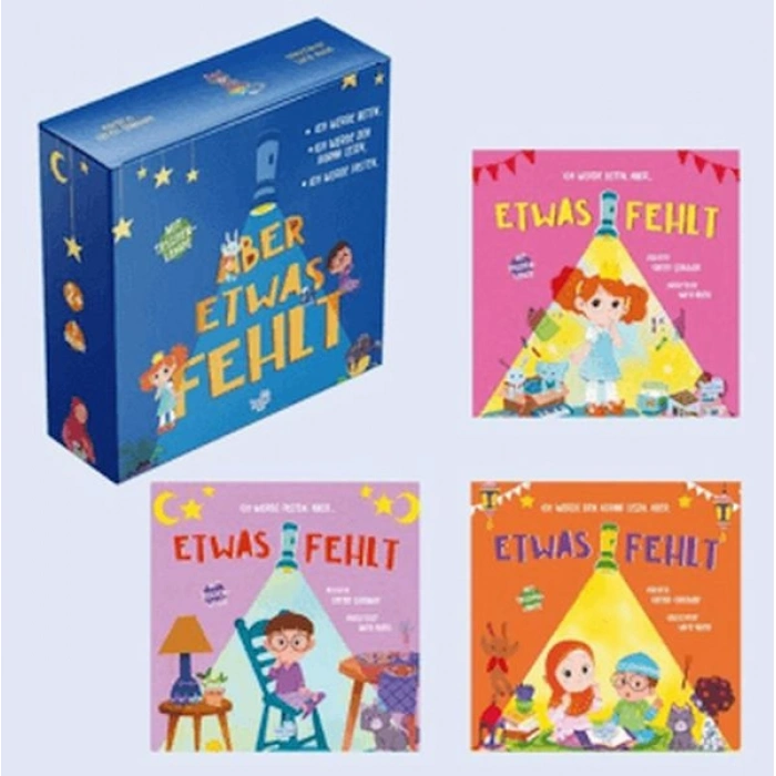 Aber Etwas Fehlt - Almanca Bir Şey Eksik Seti (3 Fenerli Kitap)