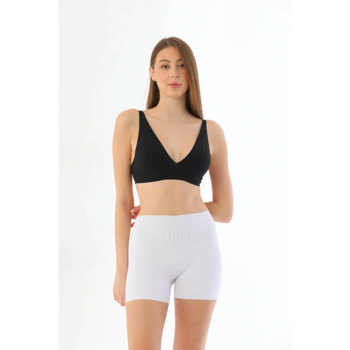 Arias Closet Beyaz MI 2703 Lazer Kesim İz Yapmaz Hayalet Boxer