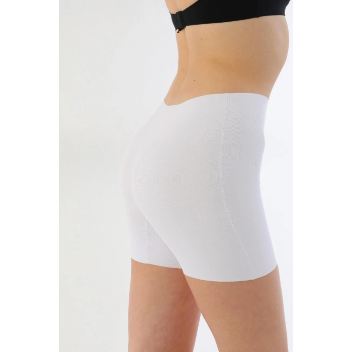 Arias Closet Beyaz MI 2703 Lazer Kesim İz Yapmaz Hayalet Boxer