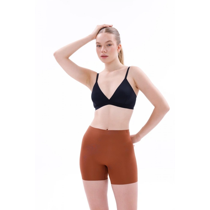 Arias Closet Kahverengi MI 2703 Lazer Kesim İz Yapmaz Hayalet Boxer