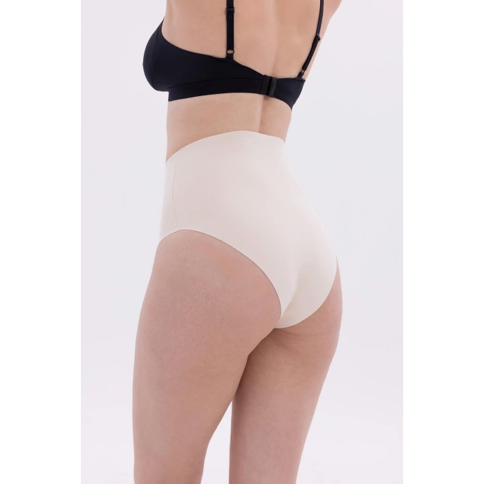 Arias Closet Ten MI EMAY 2704 Lazer Kesim Yüksek Bel Hayalet Külot