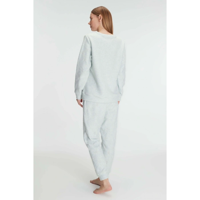 Arias Closet Uzun Kol Polar Pijama Takımı