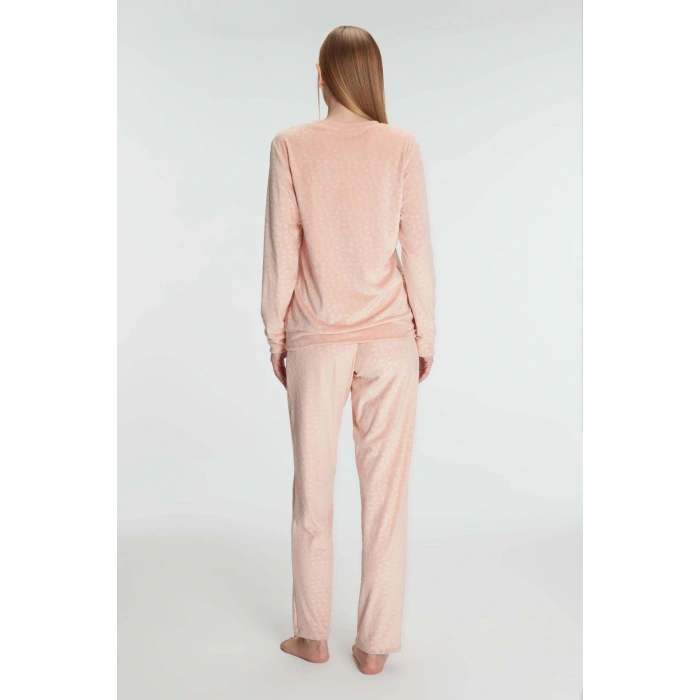 Arias Closet Uzun Kol Sweatshirt ve Pantolon Takım Pijama Takımı