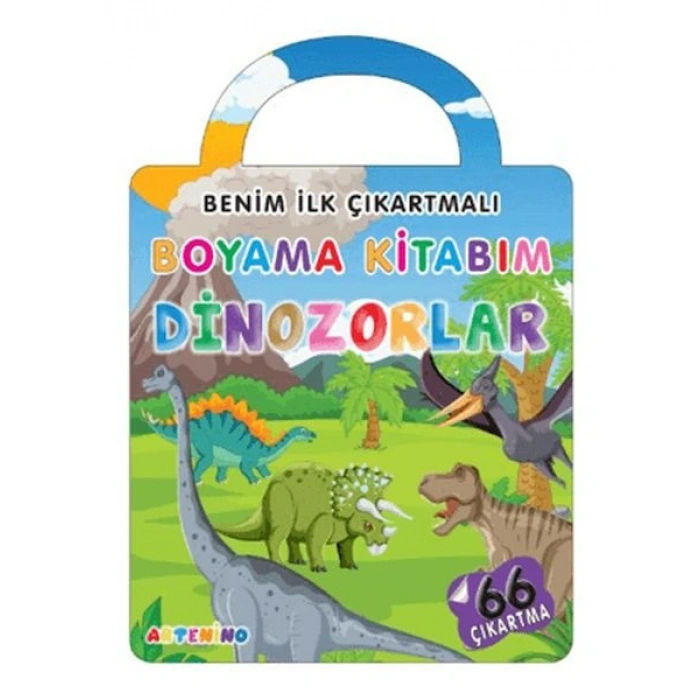 Benim İlk Çıkartmalı Boyama Kitabım - Dinozorlar