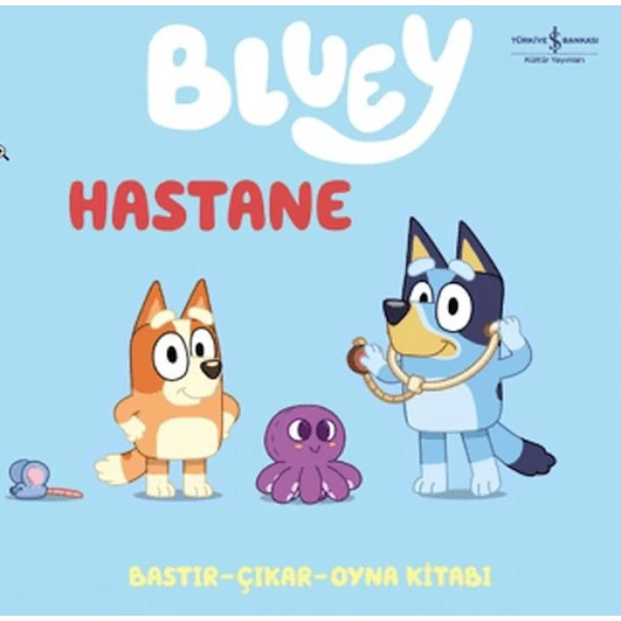 Bluey - Hastane (Bastır-Çıkar-Oyna Kitabı)