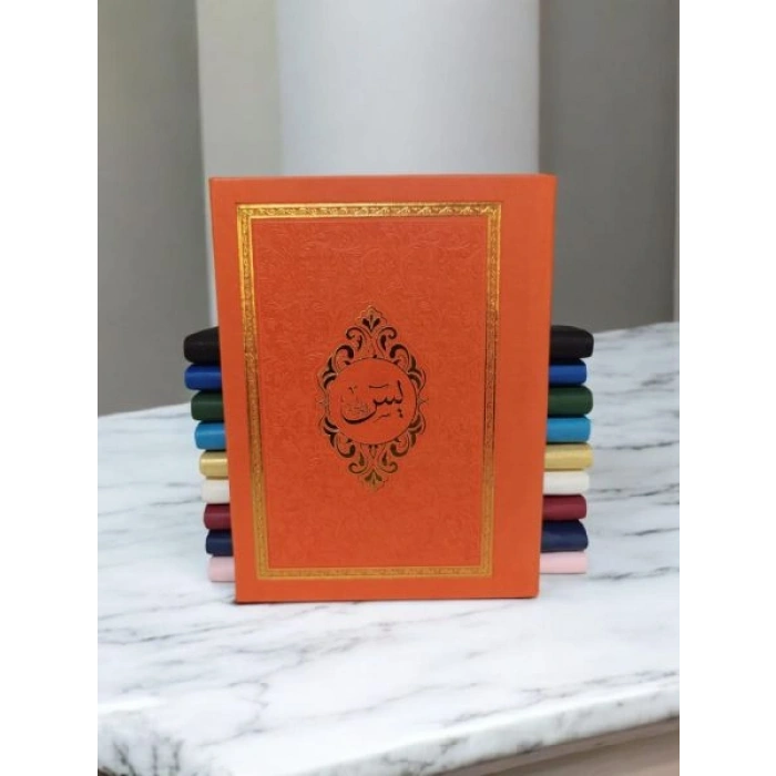 Çanta  Boy Termoderi Kapaklı 128 Sayfa Yasin Turuncu