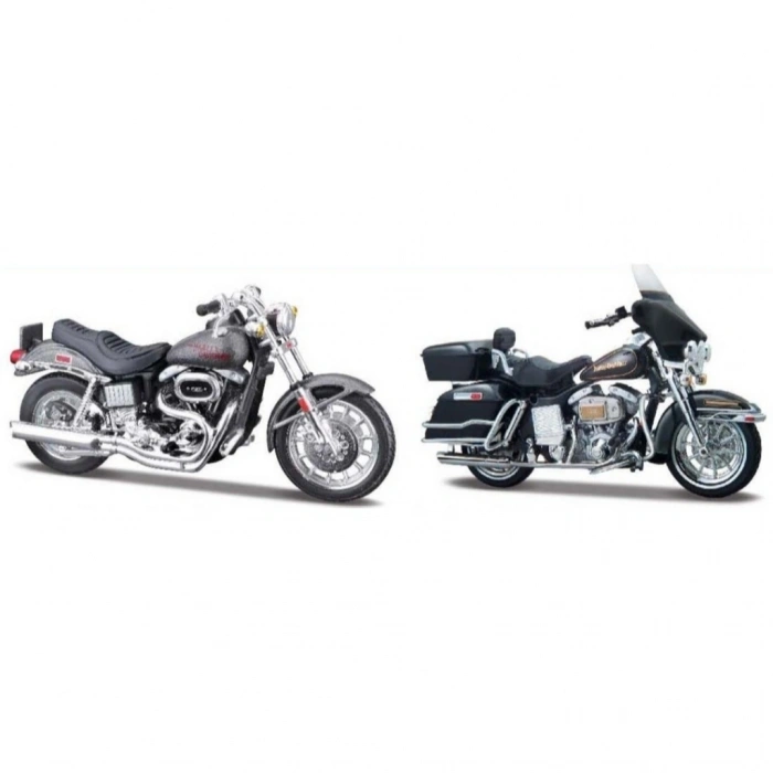 CEYLAN ADAM 1/18 Harley Davidson İkili Motorlar
