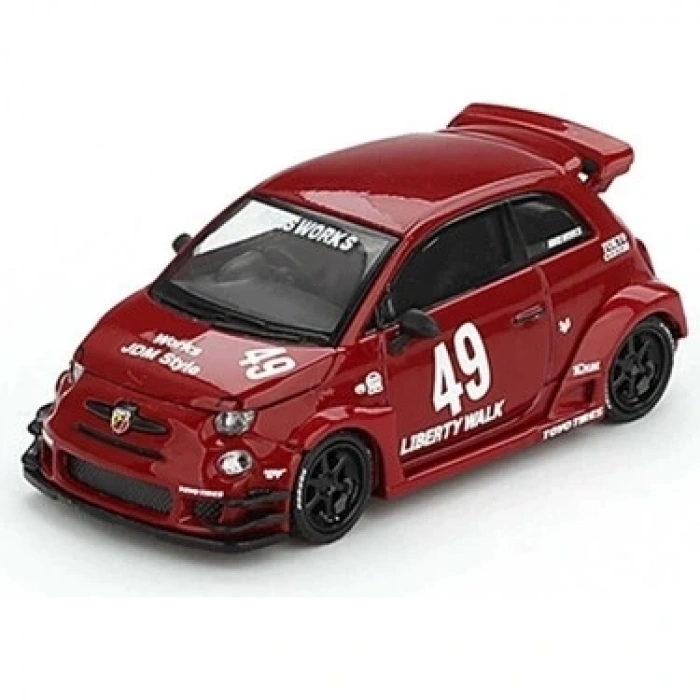 CEYLAN ADAM 1/64 LB-WORKS x Abas Works ABARTH 595 Red