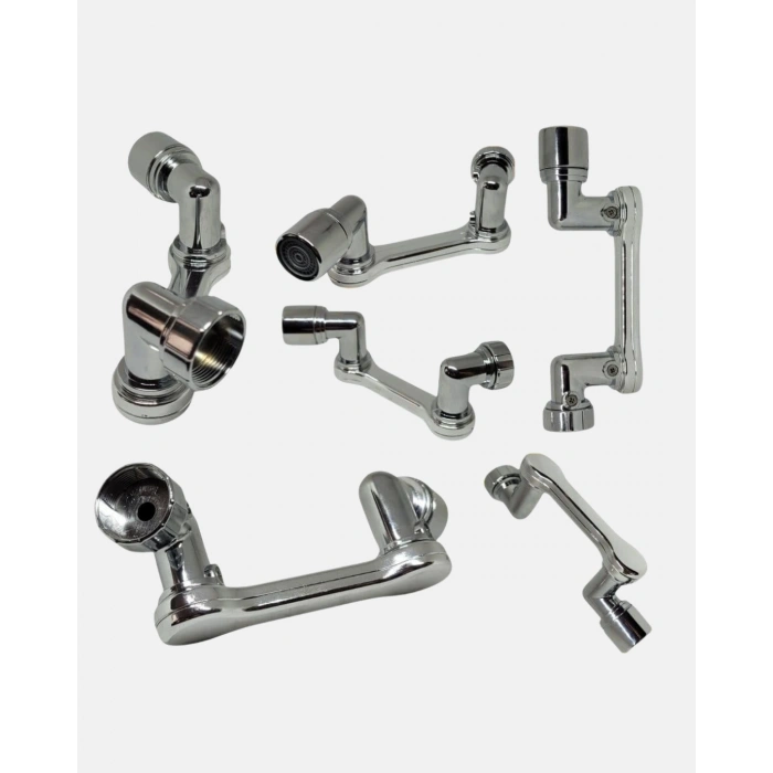 CEYLAN ADAM 1080° Dönebilen Musluk Ucu – Su Tasarruflu, Esnek ve 360° Çift Eksenli Başlık (Kopya)