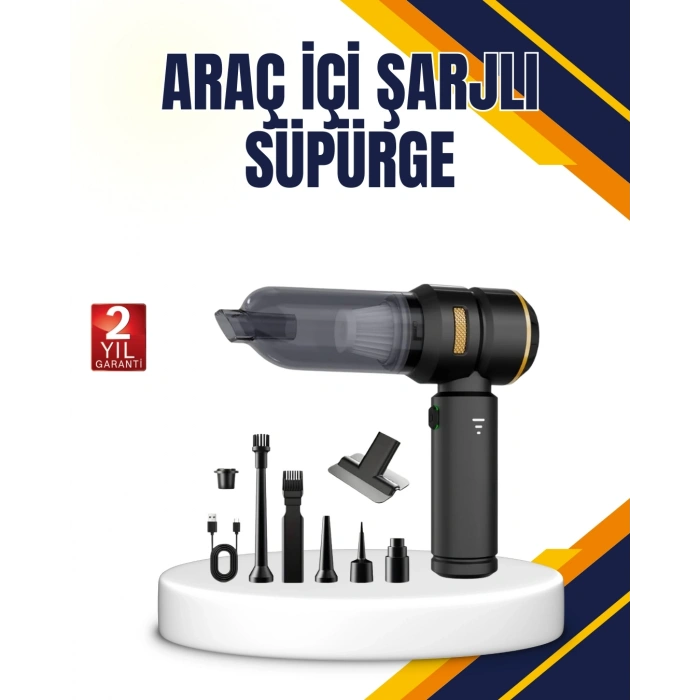 CEYLAN ADAM 15000 PA Emiş Gücü ve Hava Üfleme Özellikli Şarjlı Süpürge