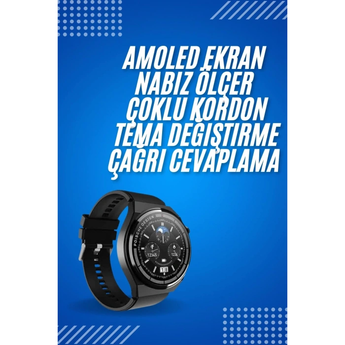 CEYLAN ADAM 2025 Model Yeni Nesil GPS Uyumlu Uyku Takibi Ve Sağlık Takibi Spor Modları