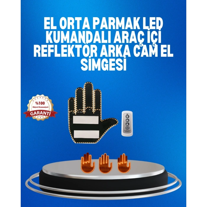 CEYLAN ADAM 2025 Orijinal LED El Park Uyarı Sistemi Uzaktan Kumandalı