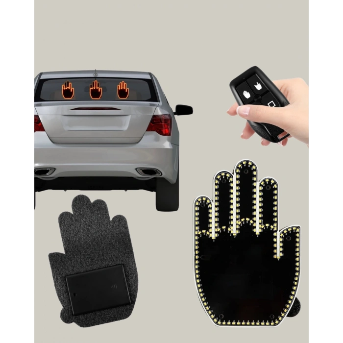 CEYLAN ADAM 2025 Orijinal LED El Park Uyarı Sistemi Uzaktan Kumandalı