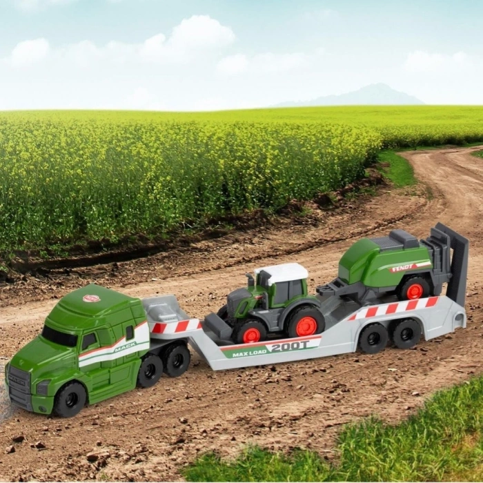 CEYLAN ADAM 203735006 Micro Farm Truck freewheel Mack Truck trailer with Fendt tract