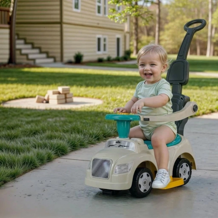 CEYLAN ADAM   2634 Pedalsız Step Araba 3IN1 -Dolu Oyuncak