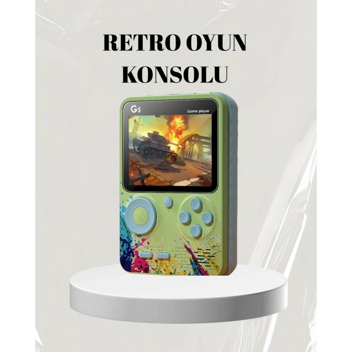 CEYLAN ADAM 3 İnç Renkli Ekranlı Taşınabilir El Konsolu – G5 Modeli