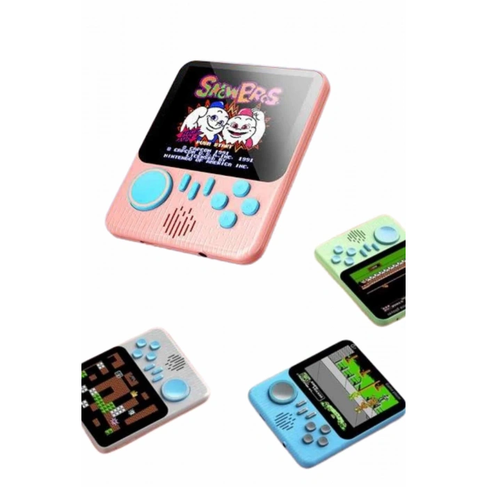 CEYLAN ADAM 3.5 İnç Mini Atari Taşınabilir Oyun Konsolu 666 Adet Retro Oyun