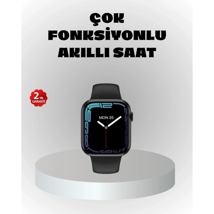 CEYLAN ADAM 380mAh Bataryalı Akıllı Saat – Arama, Bildirim, AOD Ekran ve Uzun Pil Ömrü