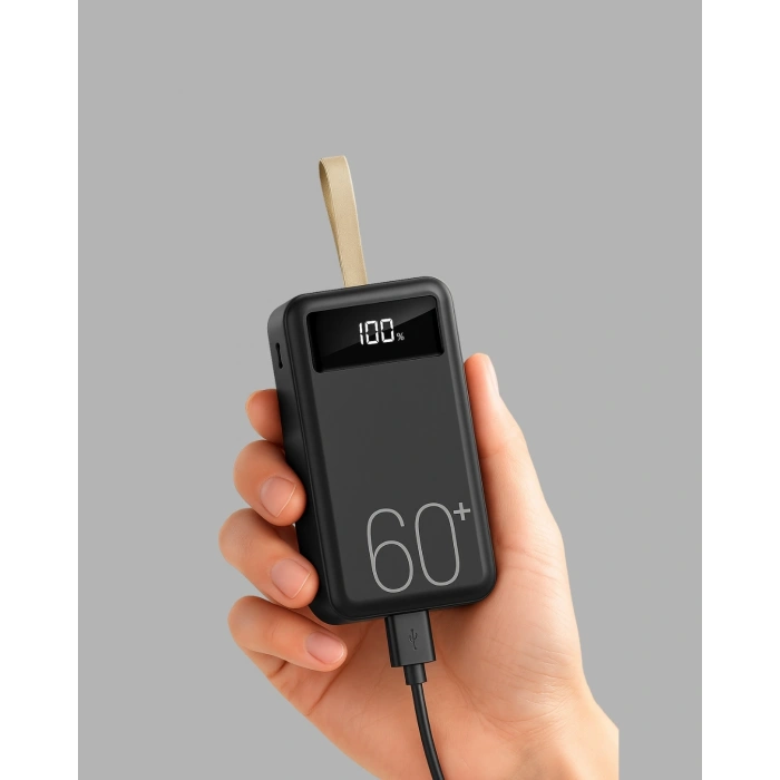 CEYLAN ADAM 4 Çıkışlı Hızlı Şarj Destekli Powerbank