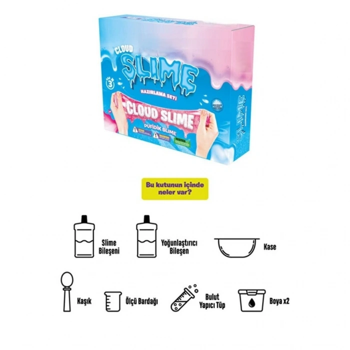 CEYLAN ADAM 4263-CLOUD DIY SLIME SET
