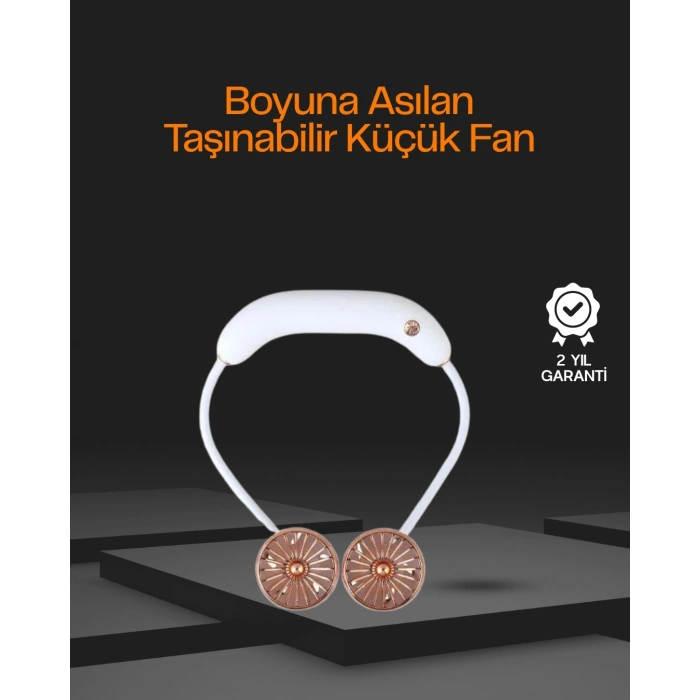CEYLAN ADAM 5 Kanatlı Sessiz Mini Fan 3 Vitesli Katlanabilir Asılabilir
