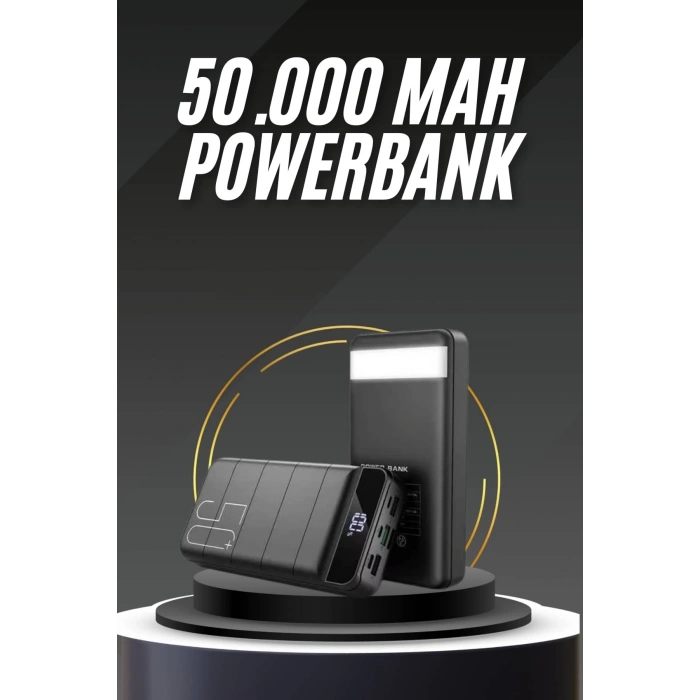 CEYLAN ADAM 50.000 Mah Led Dijital Göstergeli USB Çıkışı Powerbank