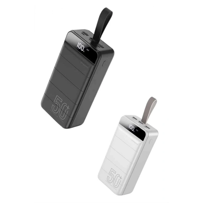 CEYLAN ADAM 50.000 Mah Powerbank Turbo Hızlı Led Göstergeli Android İOS Uyumlu Taşınabilir Askılı