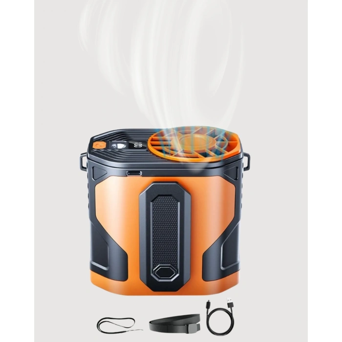 CEYLAN ADAM 5000mAh Şarjlı Soğutma Fanı Taşınabilir