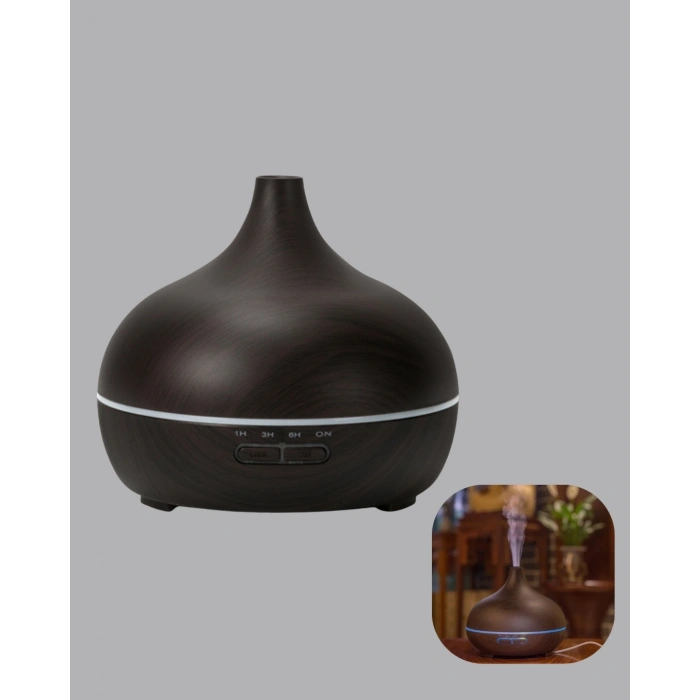 CEYLAN ADAM 550 ml Büyük Su Hazneli Ultrasonik Nemlendirici ve Aromaterapi Difüzörü