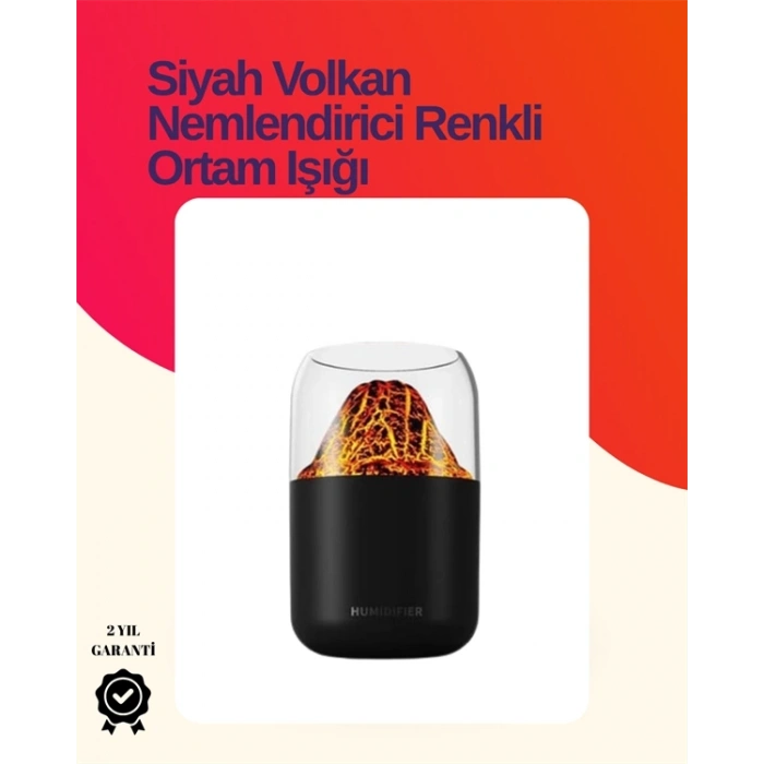 CEYLAN ADAM 7 Renk LED Işıklı Uçucu Yağ Difüzörü – Ultrasonik Teknoloji