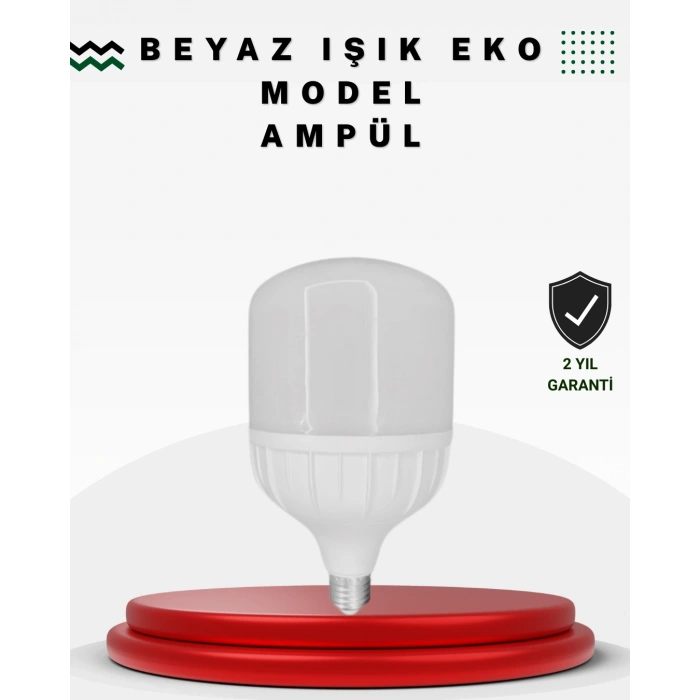 CEYLAN ADAM Acil Durumlara Uygun Şarjlı Torch LED Ampul 30 Watt