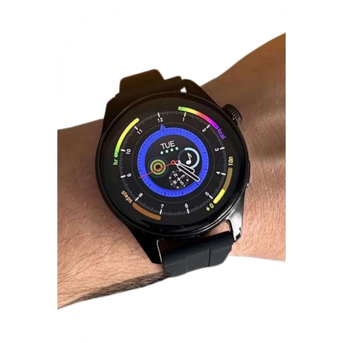 CEYLAN ADAM Akıllı Saat 1.5 Inç Amoled Ekran Çift Kordonlu GPS NFC Uyumlu