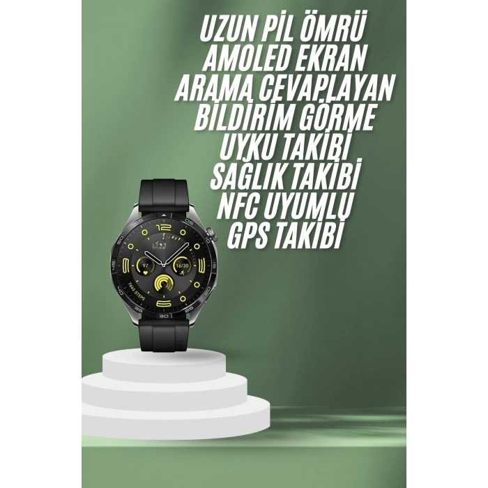 CEYLAN ADAM Akıllı Saat 5.0 Bluetooth Bağlantılı Sağlık ve Uyku Takibi Sosyal Medya Girişli