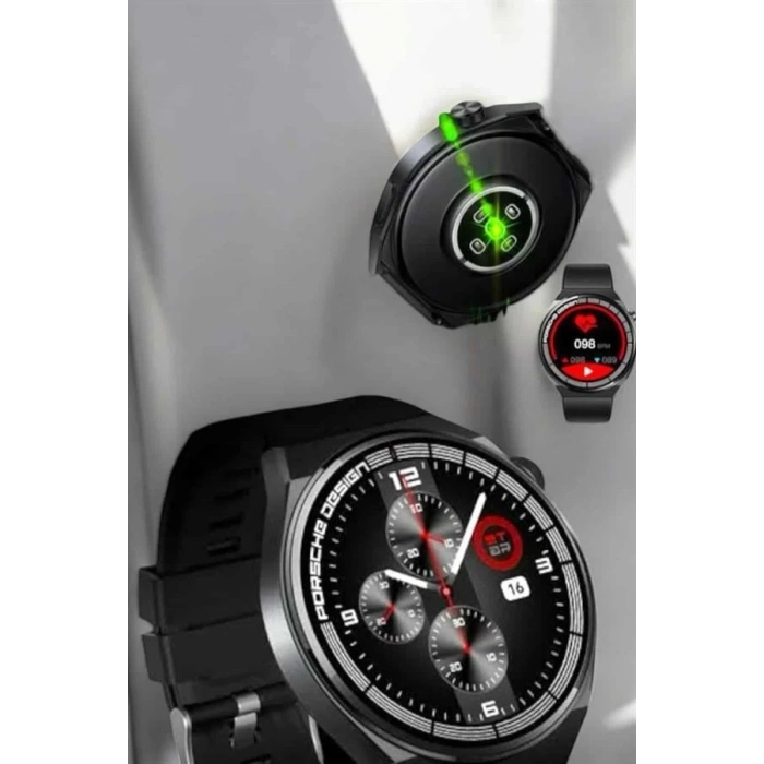 CEYLAN ADAM Akıllı Saat Bluetooth Bağlantılı Amoled Ekran Uyku ve Sağlık Takibi