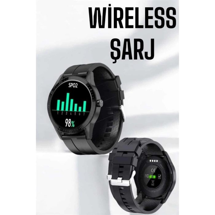 CEYLAN ADAM Akıllı Saat Çok Fonksiyonlu Sesli Görüşme NFC Uyumlu Amoled Ekran