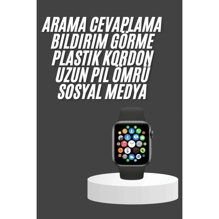 CEYLAN ADAM Akıllı Saat Çok Fonksiyonlu Uyku Takibi Adımsayar Nabız Ölçer Arama Cevaplayan