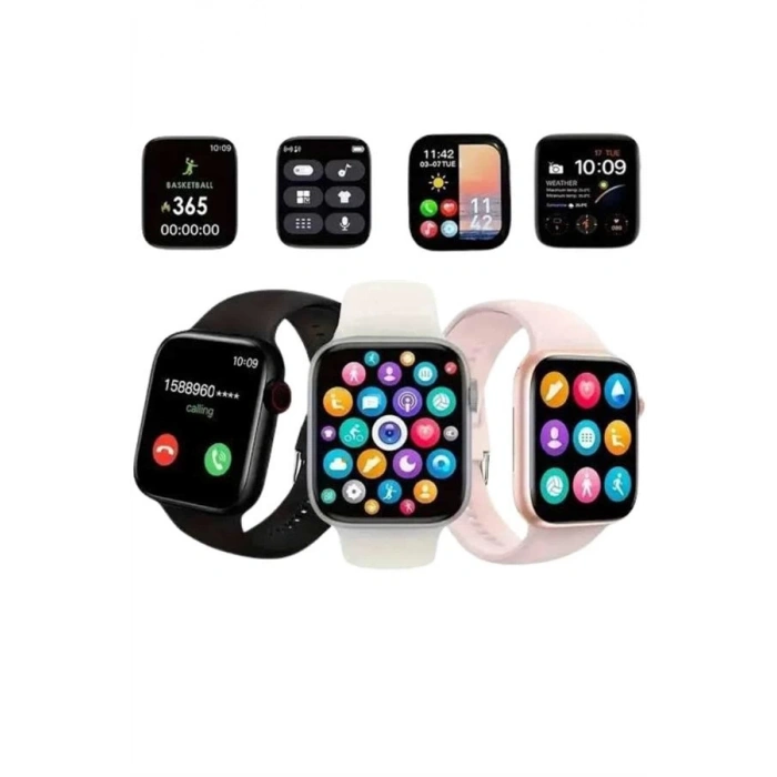 CEYLAN ADAM Akıllı Saat Çok Fonksiyonlu Uyku Takibi Adımsayar Nabız Ölçer Arama Cevaplayan