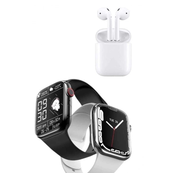 CEYLAN ADAM Akıllı Saat Kulaklık Hediyeli Uyku ve Sağlık Takibi Yapabilen Uzun Ömürlü