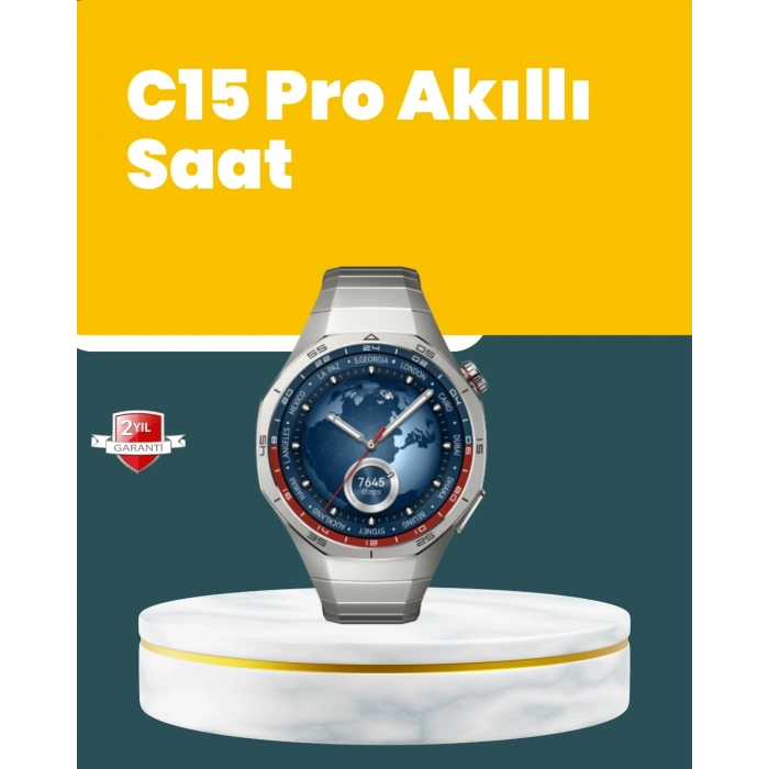 CEYLAN ADAM Akıllı Saat Nabız Ölçer, Adım Sayar ve Uyku Takip Özellikli