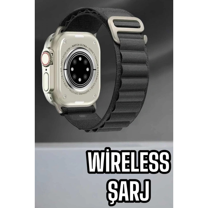 CEYLAN ADAM Akıllı Saat NFC ve GPS Uyumlu Uyku ve Sağlık Takibi Sesli Görüşme