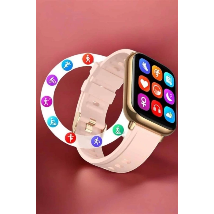 CEYLAN ADAM Akıllı Saat Sesli Görüşme Bildirim Görme Uyku ve Sağlık Takibi