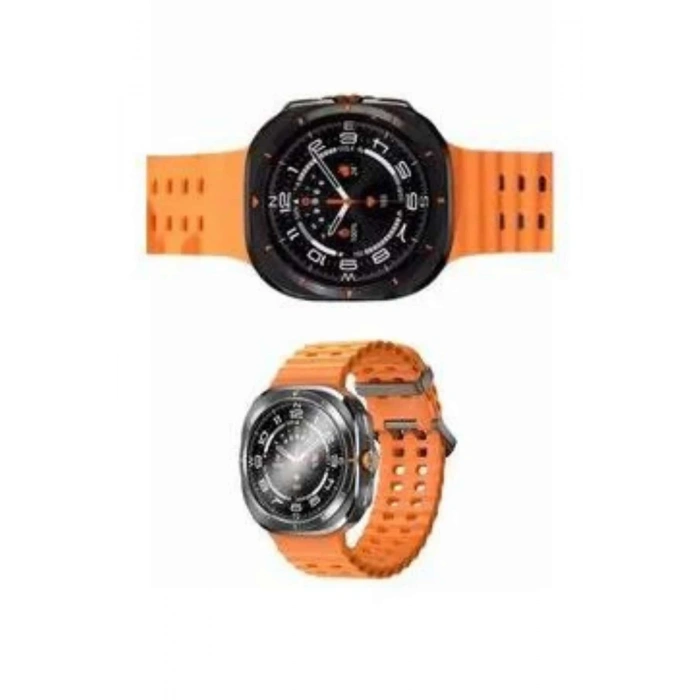 CEYLAN ADAM Akıllı Saat Unısex Zarif Görünümlü Titanyum Kasa Amoled Ekran Müzik Dinleme