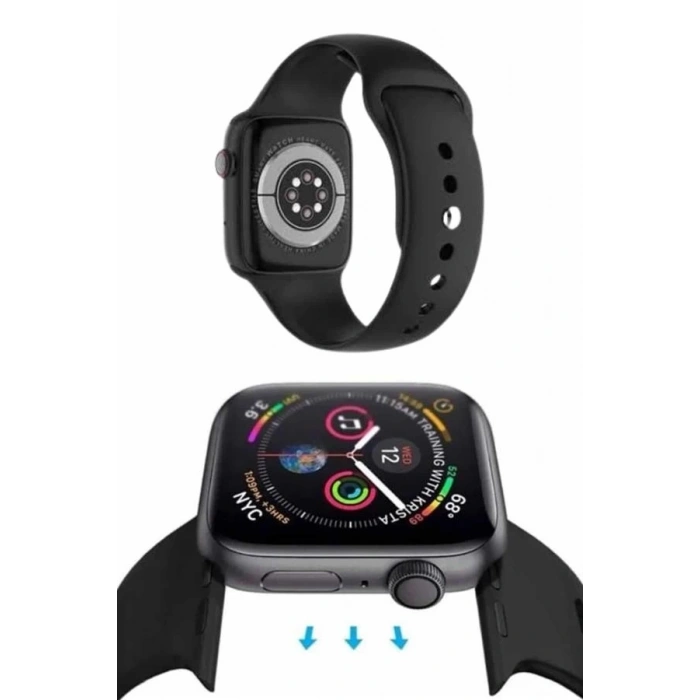 CEYLAN ADAM Akıllı Saat Uyku ve Sağlık Takibi Arama Cevaplama 44 MM Amoled Ekran